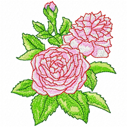 Flowers And Tree Embroidery Design 8 Flowers And Tree Embroidery Design 8